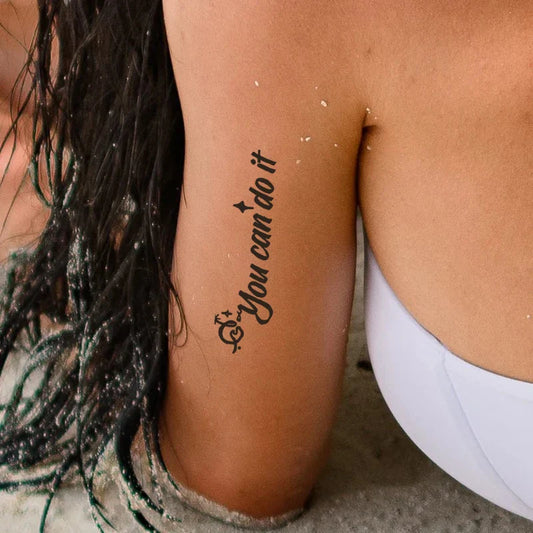 You Can Do It Tattoo