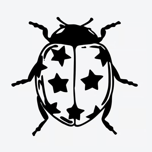 Starry Beetle Tattoo