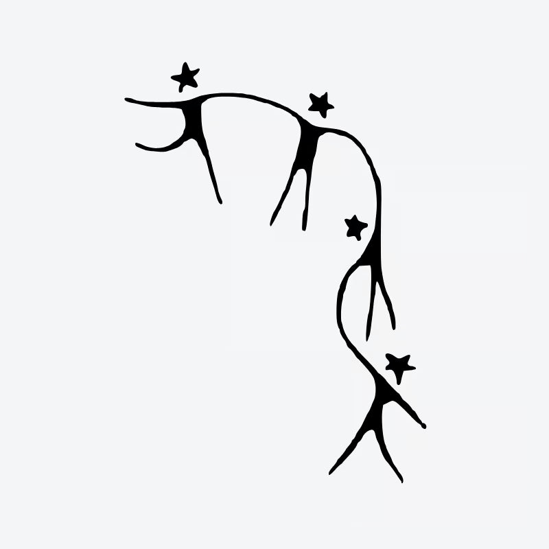Starry Dance Connection Tattoo
