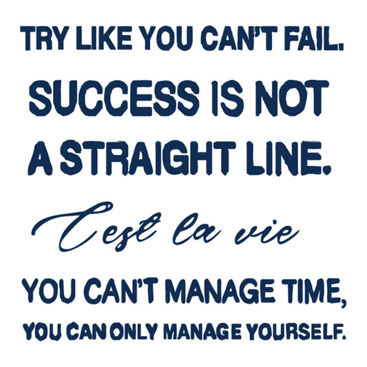 Try Like You Can't Fail Tattoo