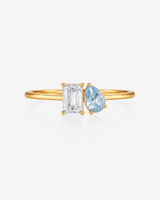 Toi Et Moi Birthstone Ring