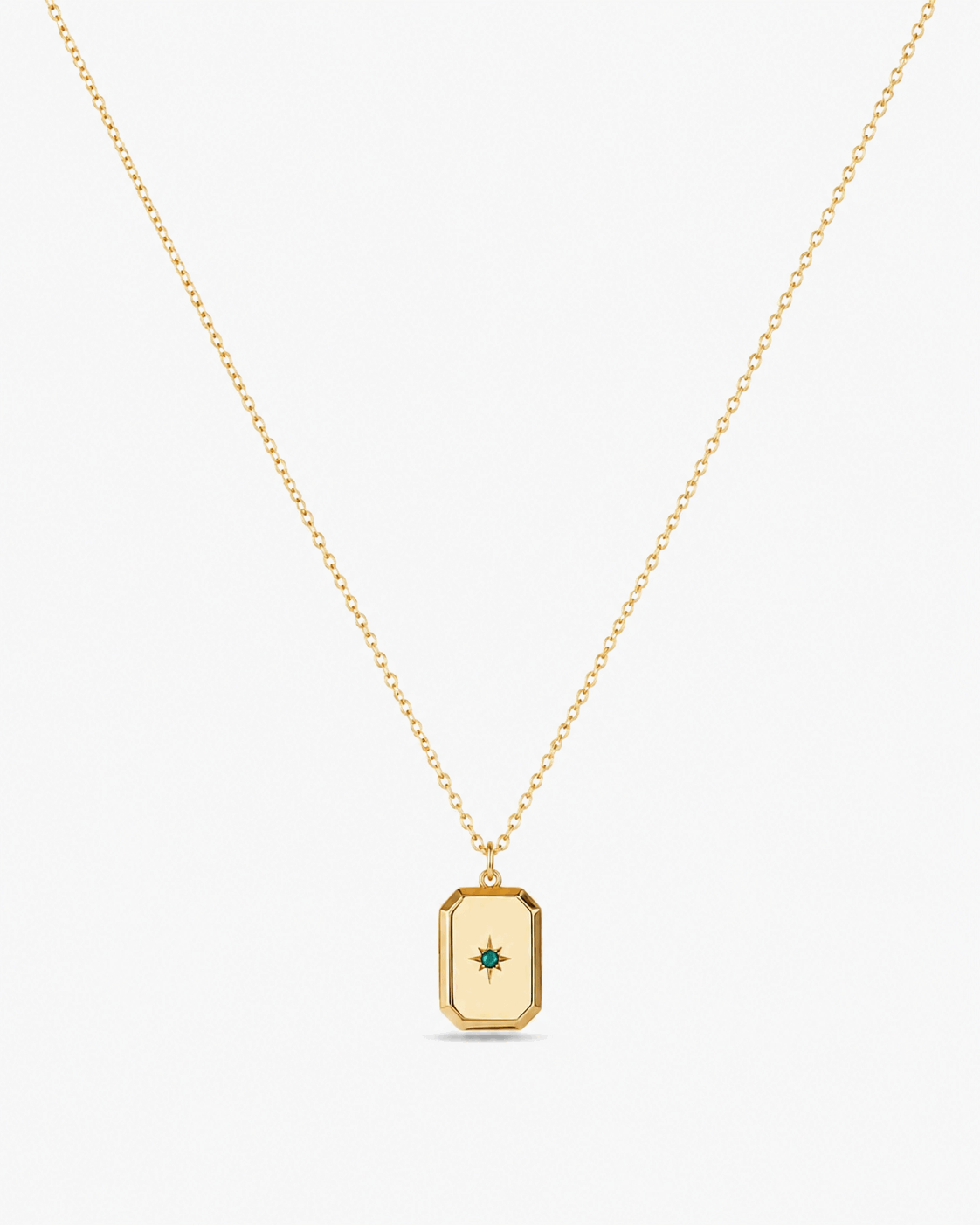 Birthstone Photo Locket Necklace