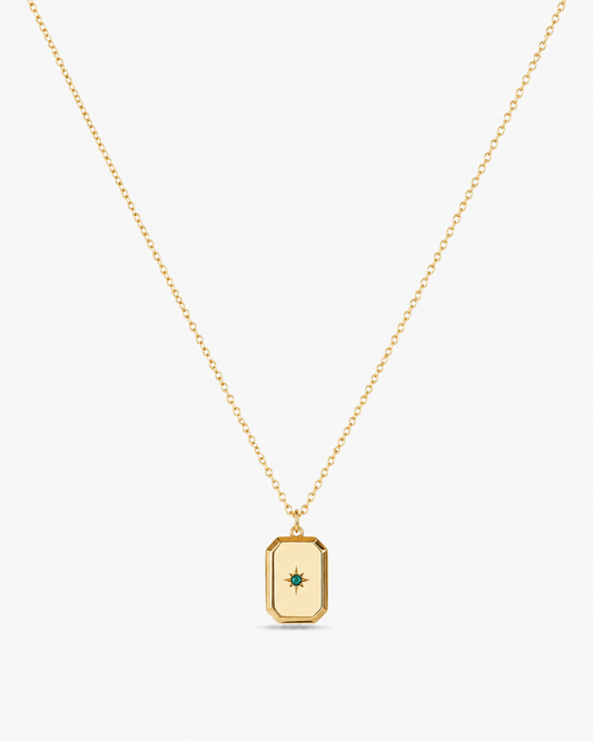 Birthstone Photo Locket Necklace
